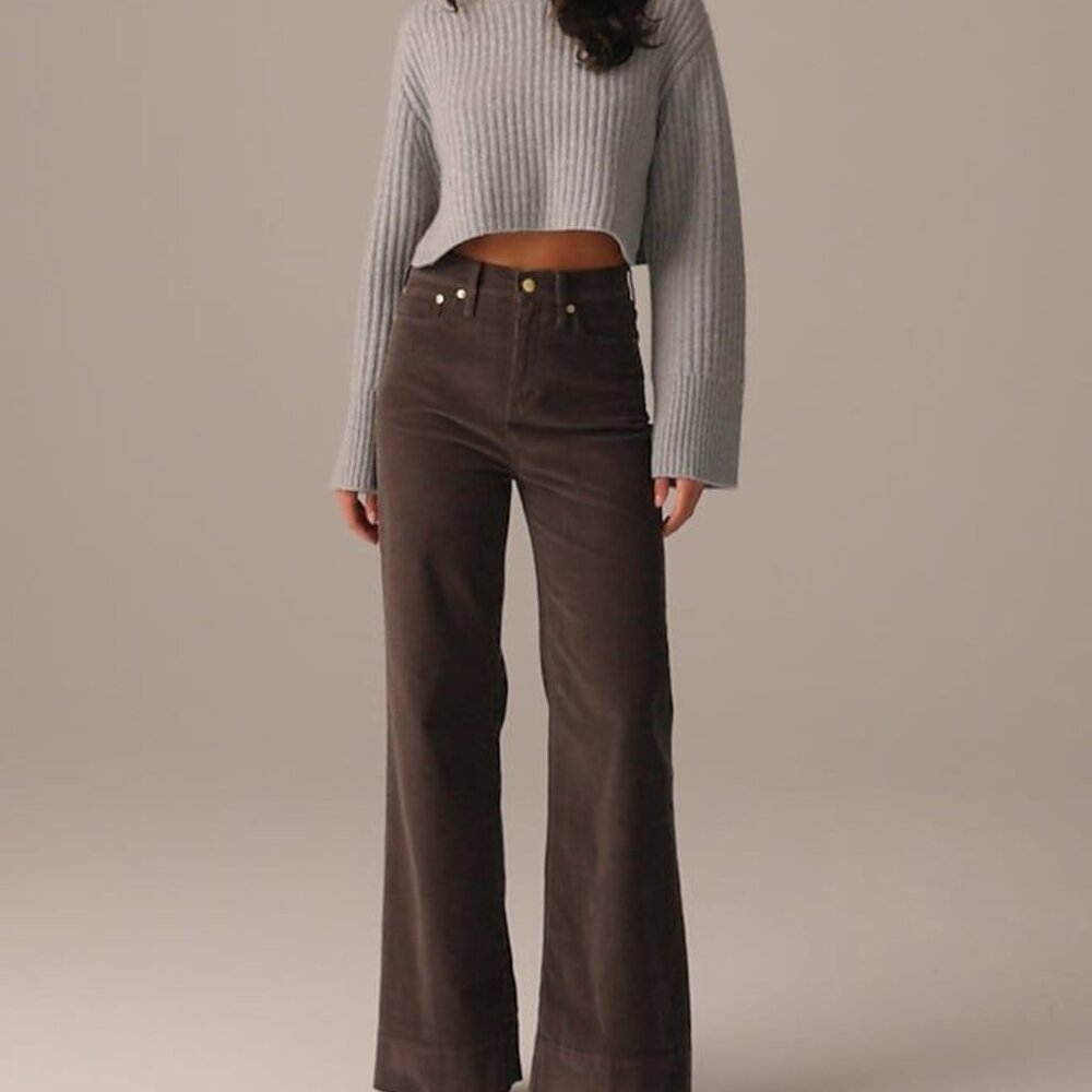 Wide Leg Corduroy Pant